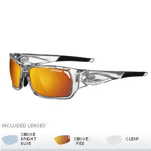 Tifosi Duro Interchangeable Lens Sunglasses - Crystal Clear (103010.