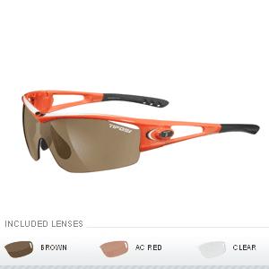 Tifosi Logic Interchangeable Lens Sunglasses - Neon Orange (50105702)