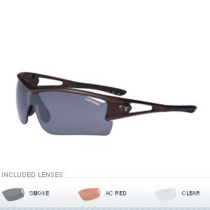 Tifosi Logic XL Interchangeable Lens Sunglasses - Matte Brown (6010.