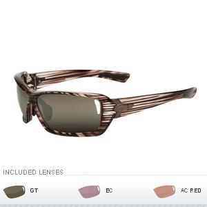 Tifosi Mast Golf Interchangeable Lens Sunglasses - Gloss Wood (2020.