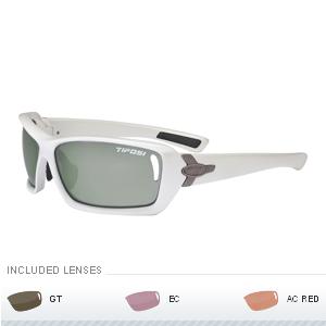 Tifosi Mast Golf Interchangeable Lens Sunglasses - Pearl White (202.