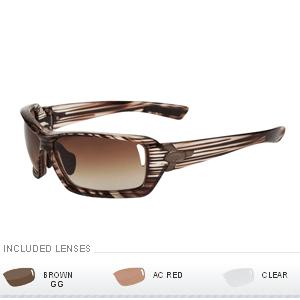 Tifosi Mast Interchangeable Lens Sunglasses - Gloss Wood (10102302)
