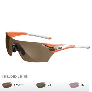 Tifosi Podium Golf Interchangeable Sunglasses - Neon Orange (100020.