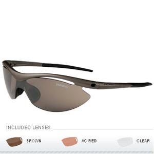 Tifosi Slip Interchangeable Lens Sunglasses - Iron (10100402)