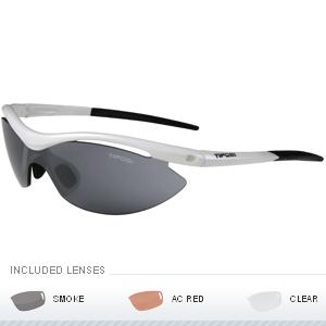 Tifosi Slip Interchangeable Lens Sunglasses - Pearl White (10101101)