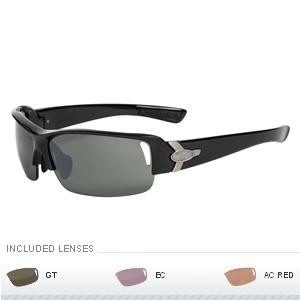 Tifosi Slope Golf Interchangeable Lens Sunglasses - Gloss Black (30.