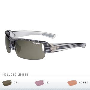 Tifosi Slope Golf Interchangeable Lens Sunglasses - Gray Stripe (30.