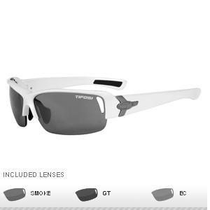 Tifosi Slope Golf Interchangeable Sunglasses - Pearl White (30201115)
