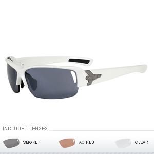 Tifosi Slope Interchangeable Lens Sunglasses - Pearl White (30101101)
