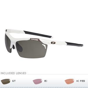 Tifosi Tempt Golf Interchangeable Lens Sunglasses - Matte White (14.