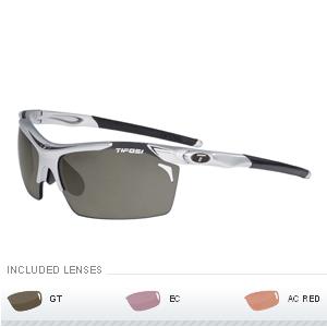 Tifosi Tempt Golf Interchangeable Lens Sunglasses - Race Black (140.