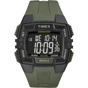 Timex Expedition Full Size Chrono Alarm Timer - Green (T49903)