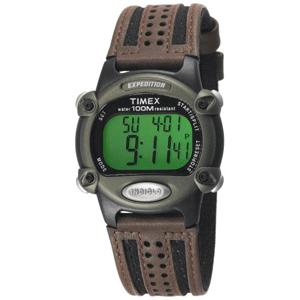 Timex Expedition Mens Chrono Alarm Timer Green/Black/Brown (T48042)