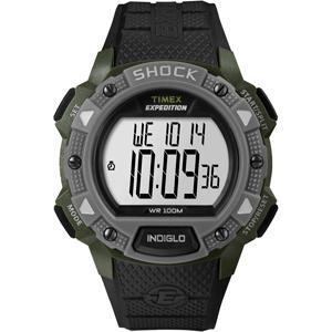 Timex Expedition Shock Chrono Alarm Timer - Green (T49897)