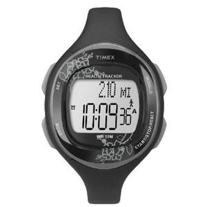 Timex Health Tracker Watch - Black/Gray Flower (T5K486)