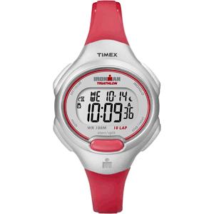 Timex Ironman 10-Lap Mid-Size - Bright Red/Silver (T5K741)