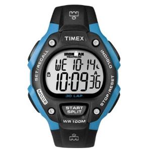 Timex Ironman 30-Lap Full Size Watch - Blue/Black (T5K521)