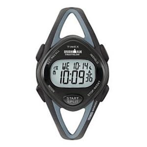 Timex Ironman Triathlon Sleek 50-Lap Mid-Size Black Watch (T5K039)
