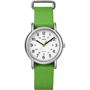 Timex Weekender Slip Through Mid Size - Green (T2N835)