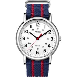 Timex Weekender Slip Through - Navy/Red (T2N747)