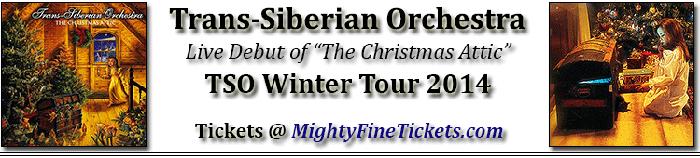 Trans-Siberian Orchestra Concert Cincinnati Tickets 2014 US Bank Arena
