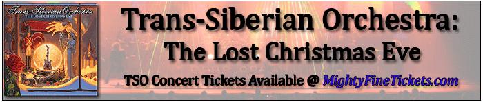 Trans-Siberian Orchestra The Lost Christmas Eve Tickets 2013 Concerts