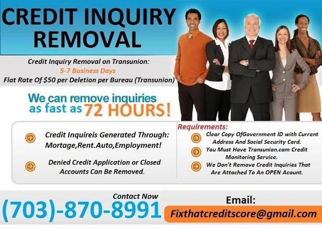TransUnion Credit INQUIRY Removal - FAST Results