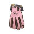 Trapper Creek Gloves Brown/Pink Large