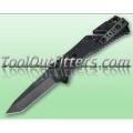 Trident Tanto Knife with Black TiNi Blade