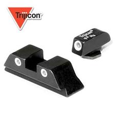 Trijicon 3 Dot Green Front & Rear Tritium Night Sights - fits Glock 202129303132