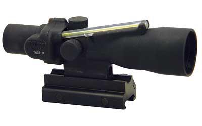 Trijicon ACOG Rifle Scope 3X 30 Amber Chevron .308 Flattop Matte TA.