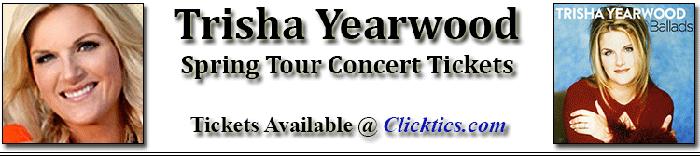 Trisha Yearwood Concert Spring Tour Ticket Durant, OK March 27 2014