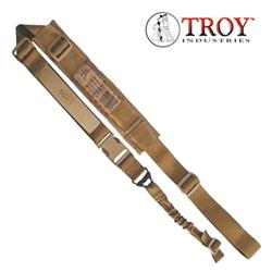 Troy Industries 2-Point Padded Battle Sling - Coyote Tan