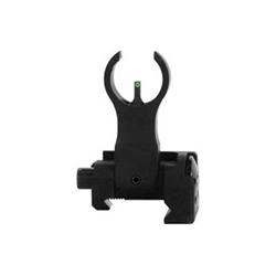 Troy Industries AR15 Front Folding HK Style Battle Sight Tritium - Black