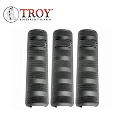 Troy Industries Battle Rail Cover 6.2 Black - 3 Pack