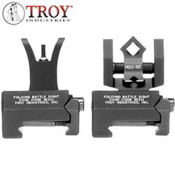 Troy Industries Micro BattleSight Set M4 Front & DOA Rear Sights - Black