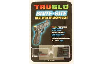 Truglo Brite-Site Fiber Optic Sight Low Glk 9/40SW/357Sig TG131G1
