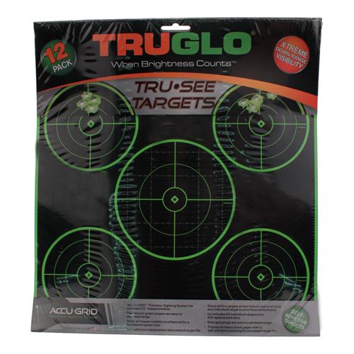 Truglo Target 5-Bull 12X12 12Pk TG11A12