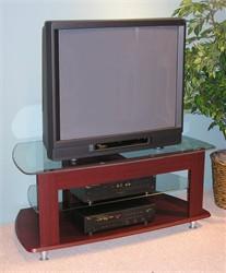 TV Entertainment Stand in Cherry - 4D Concepts - 64603