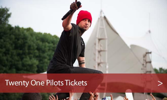 Twenty One Pilots Raleigh Tickets Concert - Red Hat Amphitheater, NC