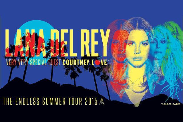 Two Lana Del Rey & Courtney Love Tickets