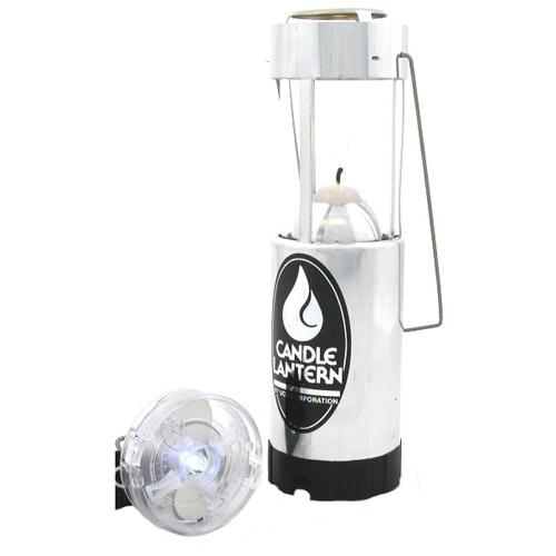 UCO Original Candle Lantern w/LED Aluminum D-A-STD