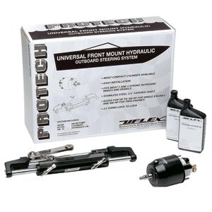 UFlex PROTECH 3 Front Mount Outboard Hydraulic System - No Hoses In.