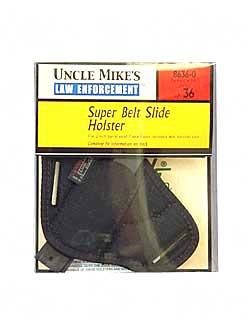 Uncle Mike's Super Belt Slide Holster Ambidextrous Black 2