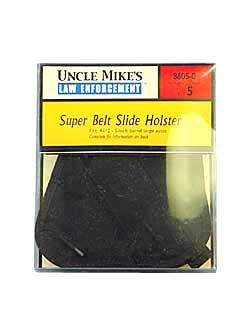 Uncle Mike's Super Belt Slide Holster Ambidextrous Black 5