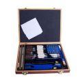 Universal Select 63 Piece Deluxe Gun Cleaning Kit Wooden Case