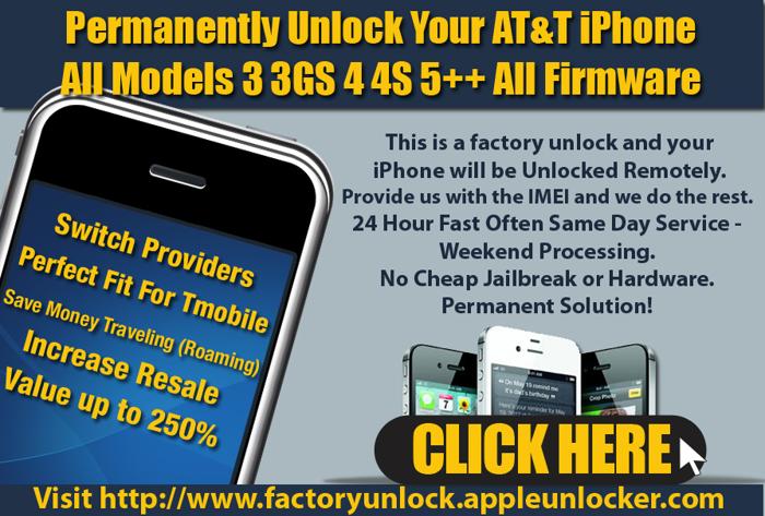 Unlock iPhone 4S Permanently