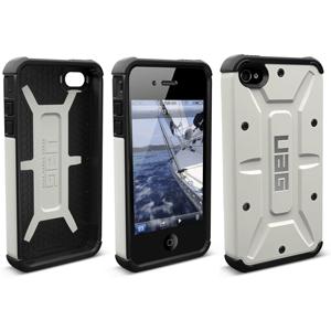 URBAN ARMOR GEAR - NAVIGATOR Case f/Apple iPhone 4/4S - White/Black.