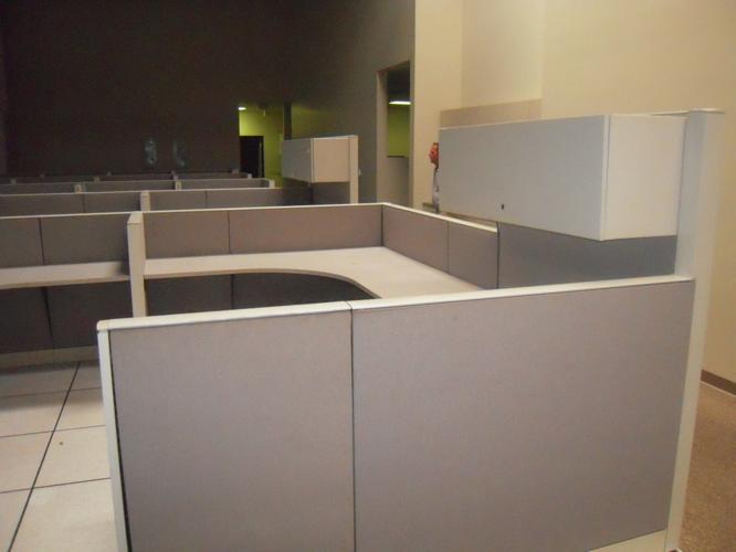Used office cubicles professional installations cubicles 250 per station!
