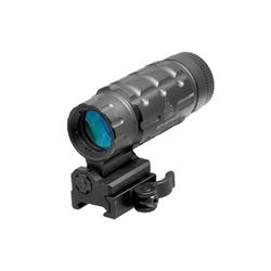 UTG 3X Magnifier with Flip-to-side Quick Detach Picatinny Mount Black